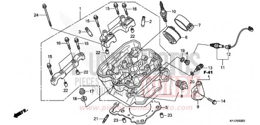 CULASSE CBR250RAB de 2011